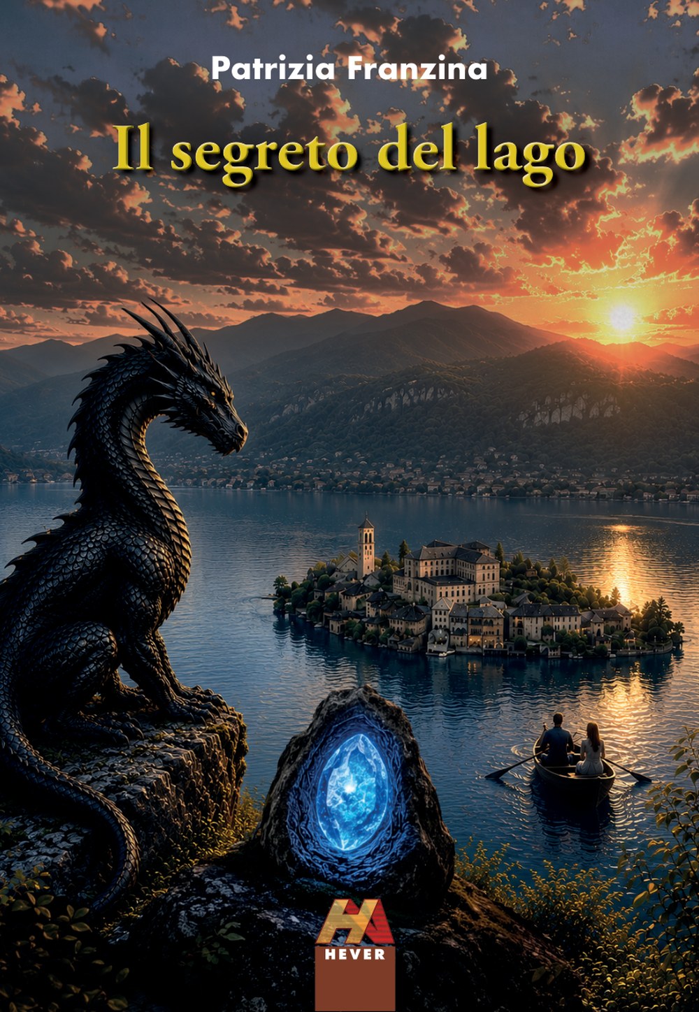 Copertina ufficiale de Il Segreto del Lago di Patrizia Franzina